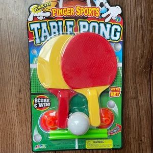 NEW Table Pong - Finger Sports Table Top Ping Pong